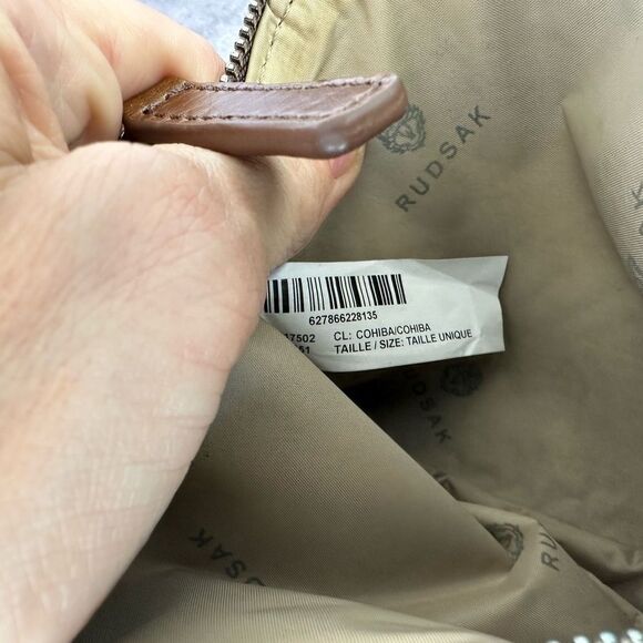 Rudsak Brown Leather Wristlet Bag - Picture 8 of 8